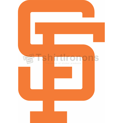 San Francisco Giants T-shirts Iron On Transfers N1884